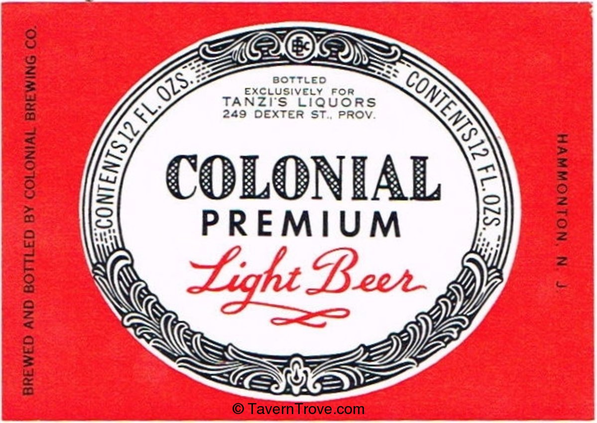 Colonial Premium Light Beer