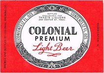 Colonial Premium Light Beer