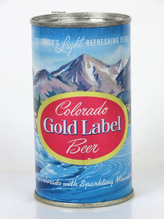 Colorado Gold Label Beer Full Metallic