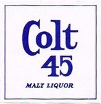 Colt 45 Malt Liquor (Decal)