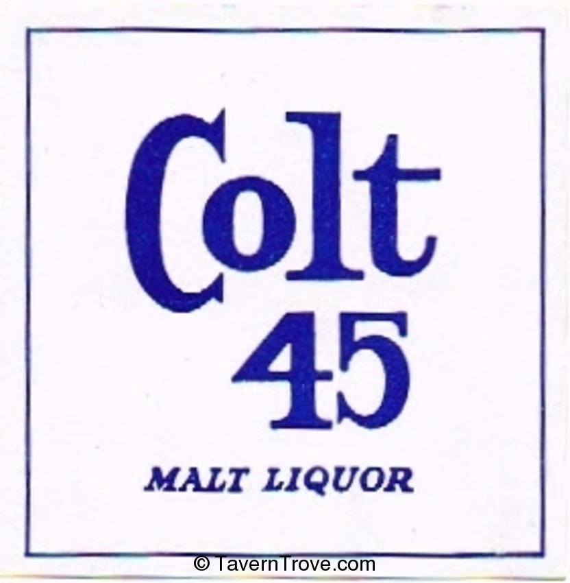Colt 45 Malt Liquor (Decal)