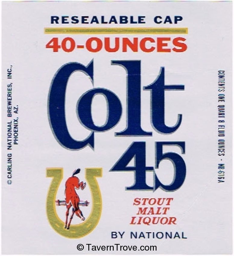 Colt 45 Stout Malt Liquor