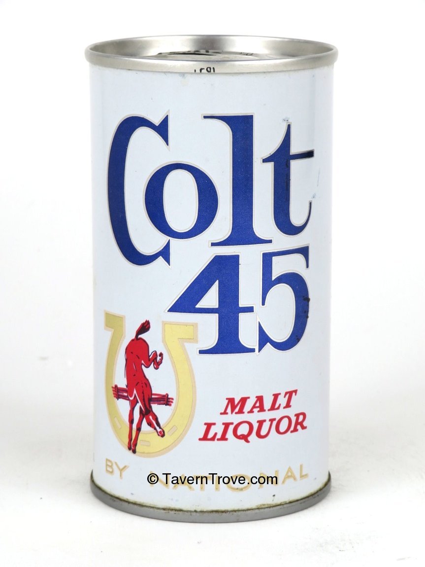 Item #28465 1968 Colt 45 Malt Liquor (NB-308-B) Tab Top Can T56-24.1