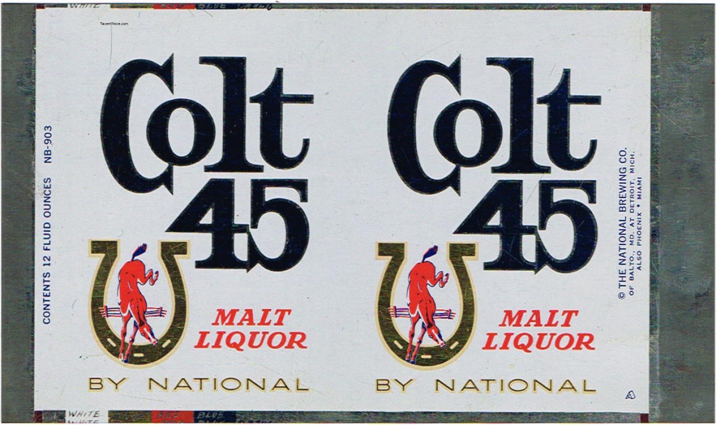 Colt 45 Malt Liquor (NB-903) (Sheet)