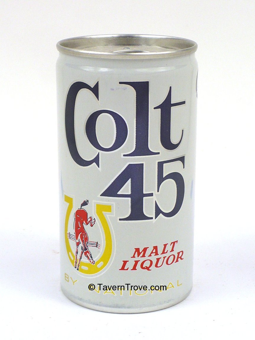 Item 904 1975 Colt 45 Malt Liquor NB900 (test) Tab Top Can No Ref.