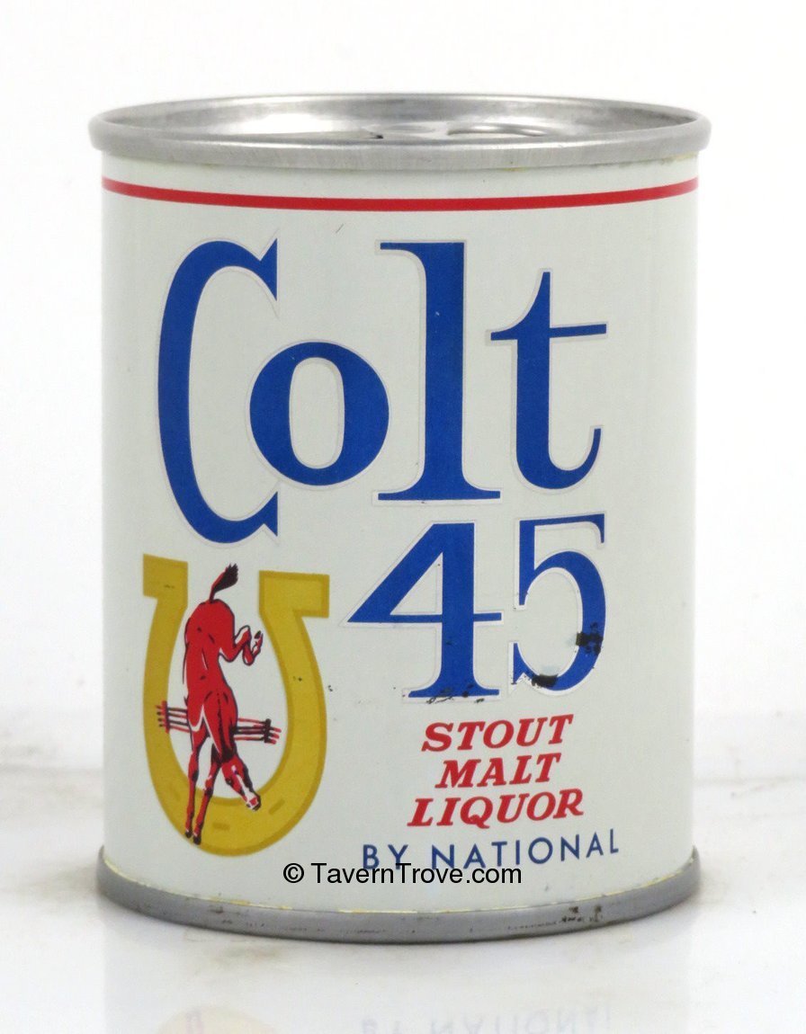Item 3861 1969 Colt 45 Stout Malt Liquor 7 to 8oz Can T2811