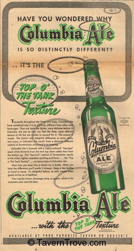 Columbia Ale