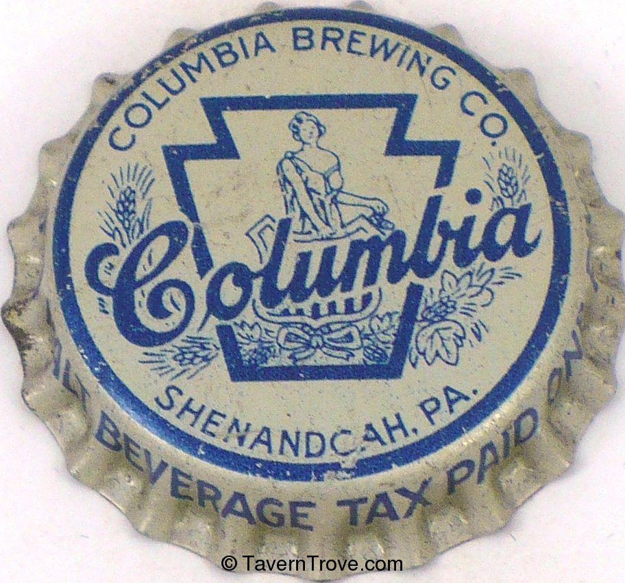 Columbia Beer ~PA pint tax