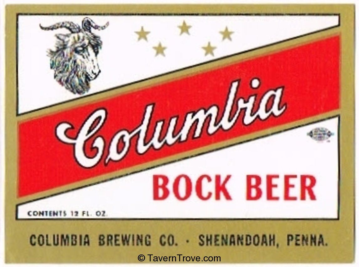 Columbia Bock  Beer