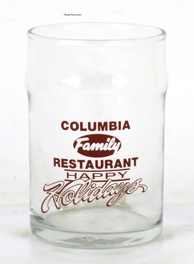 Columbia Family Restaurant Happy Holidays