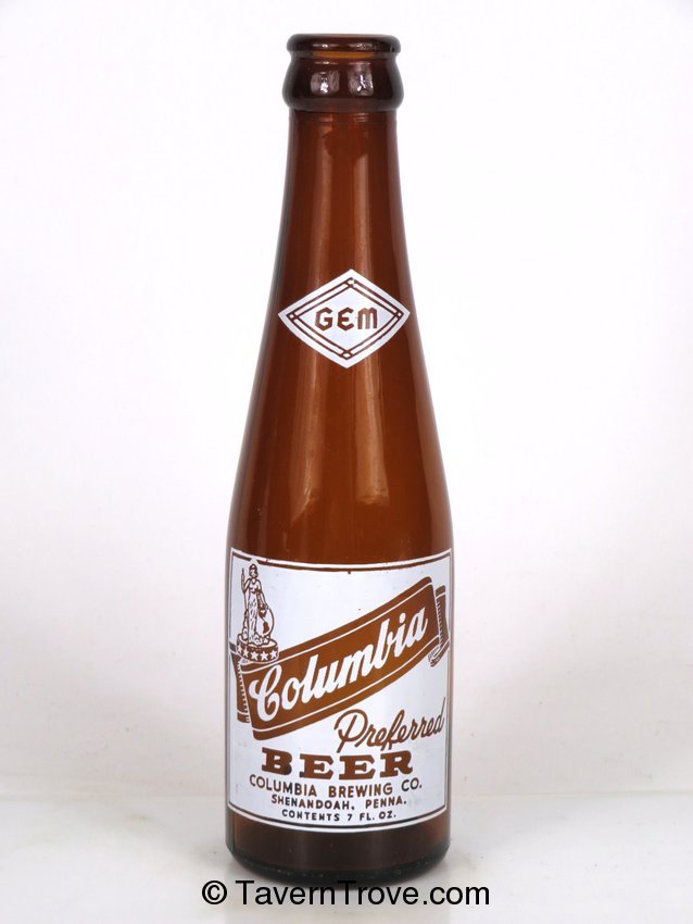 Columbia Preferred Beer