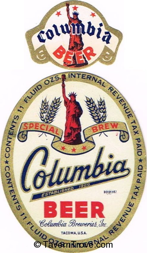 Columbia Special  Brew Beer
