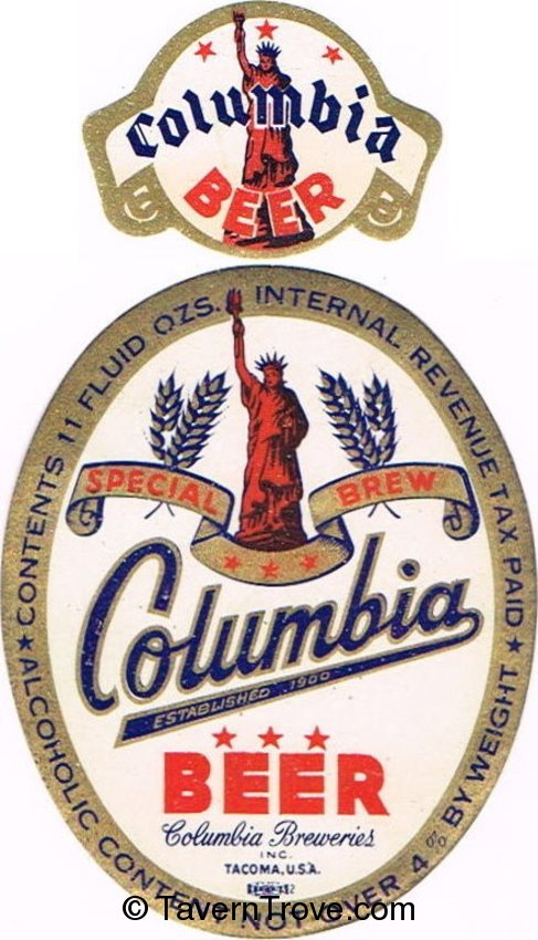 Columbia Special Brew Beer