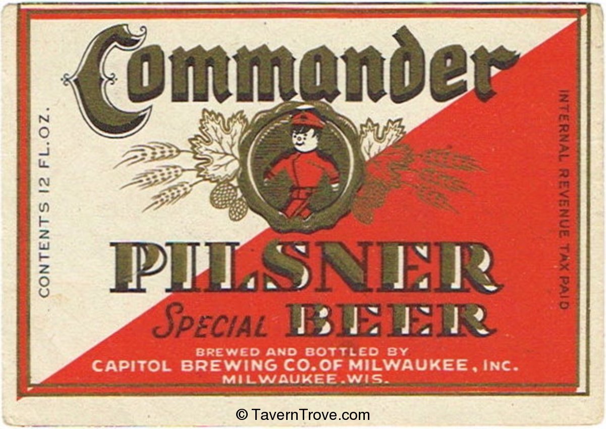 Commander Pilsner Beer