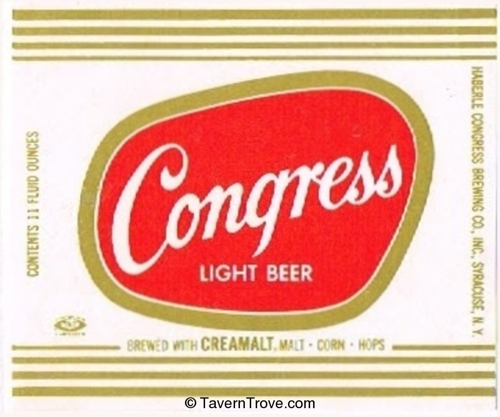 Congress Light  Beer