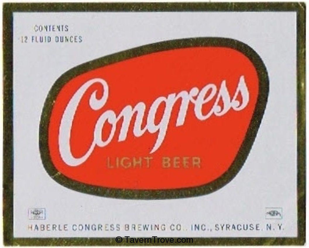 Congress Light  Beer