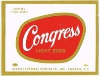 Congress Light Beer