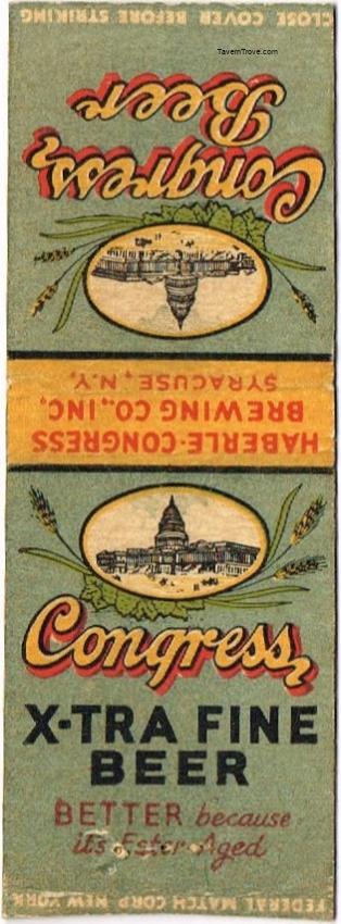 Congress X-Tra Fine Beer Dupe