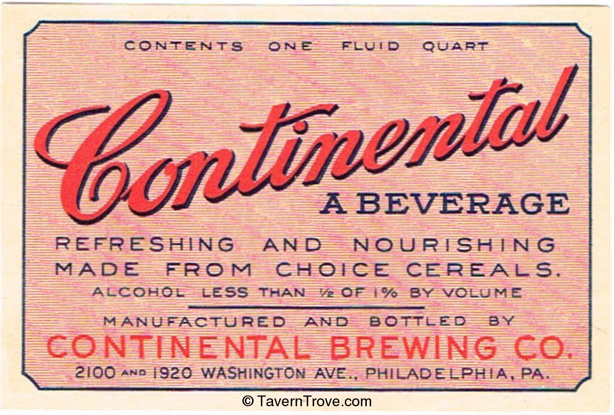 Continental A Beverage
