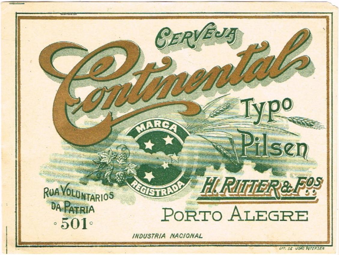 Continental Cerveja H. Ritter Porto Allegre Brazil