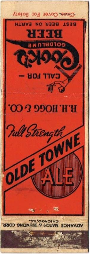 Cook's Goldblume/Olde Towne Ale