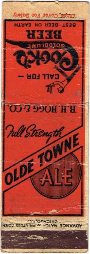 Cook's Goldblume/Olde Towne Ale Dupe