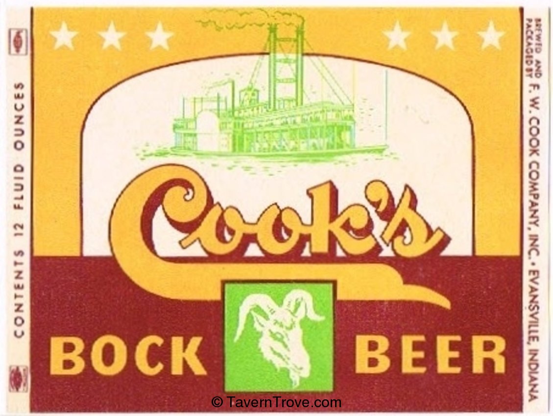 Cook's Bock Beer 