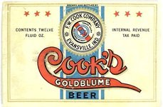 Cook's Goldblume Beer