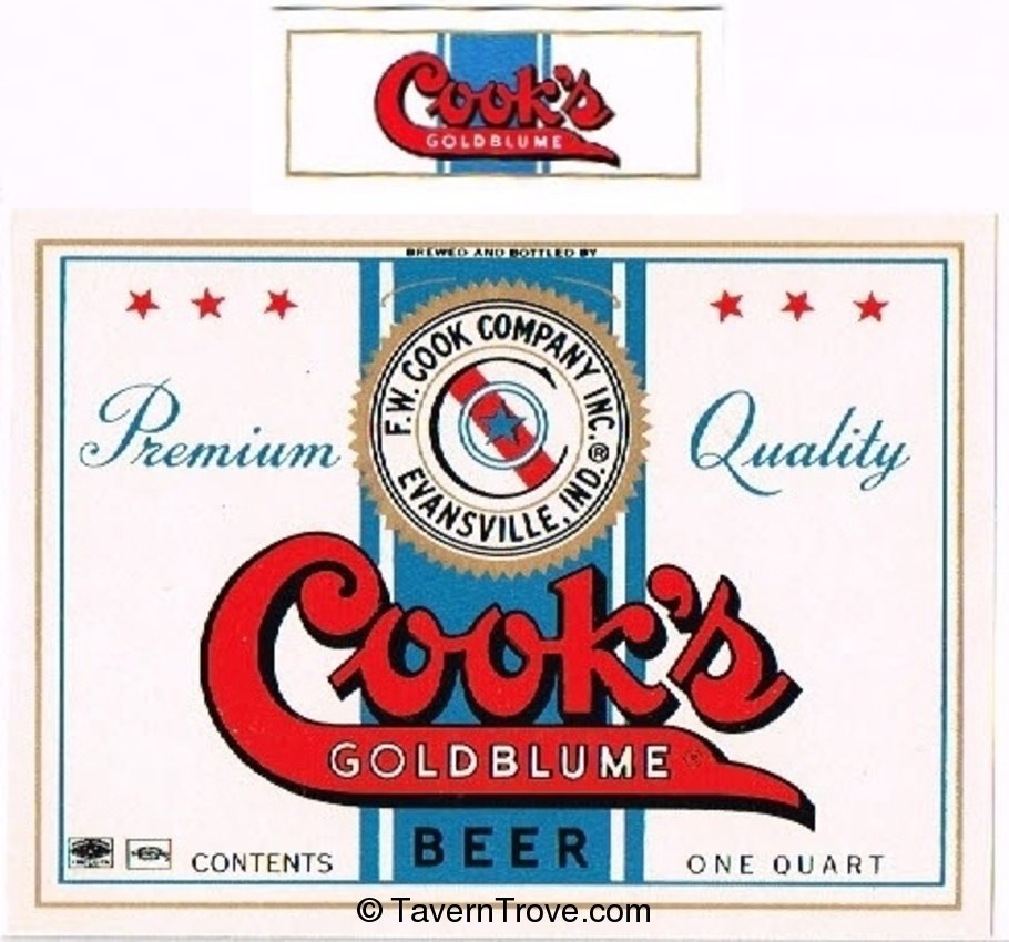 Cook's Goldblume Beer 