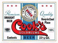 Cook's Goldblume Draught Beer