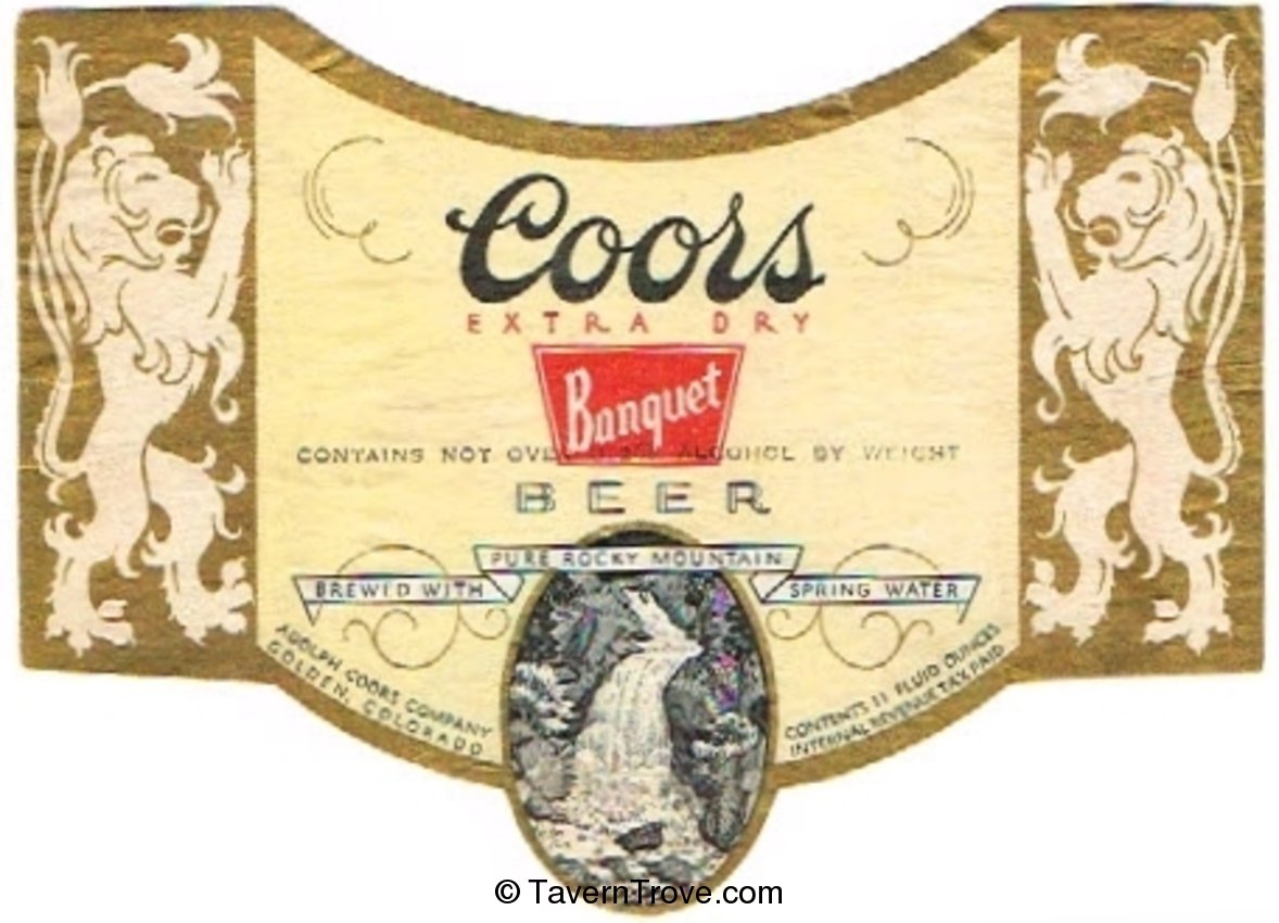 Coors Banquet Beer