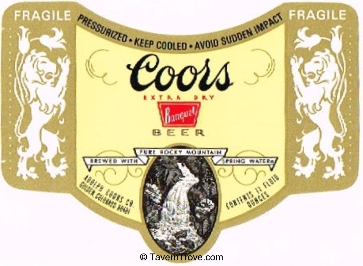 Coors Banquet Beer