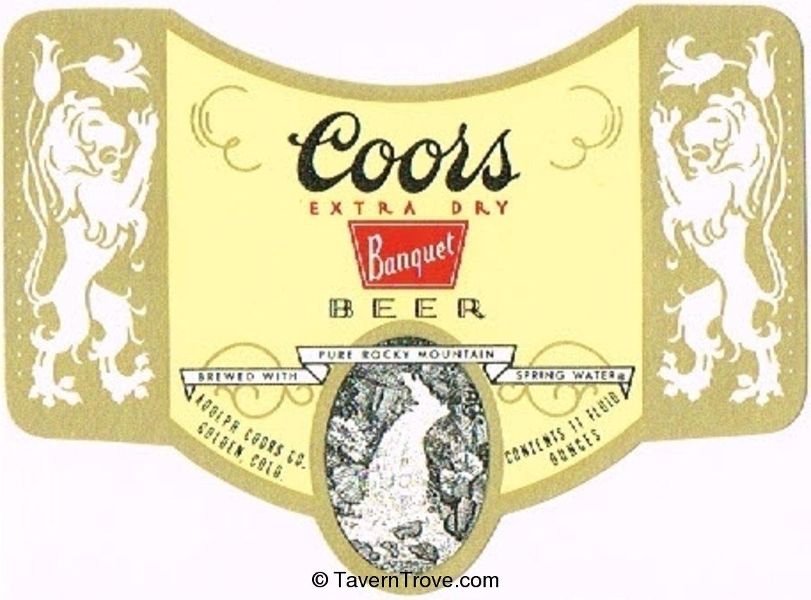 Coors Banquet Beer