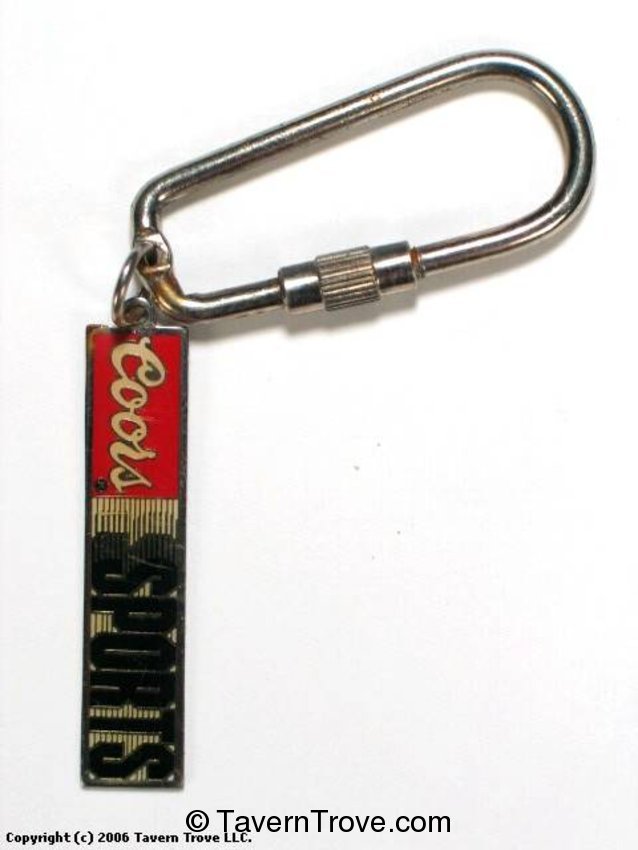 Coors Beer Keychain