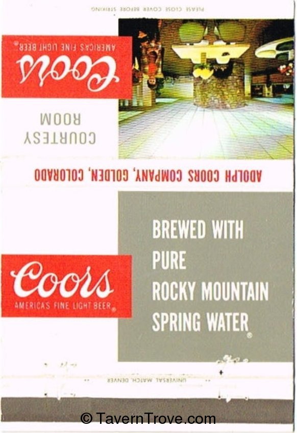 Coors Courtesy Room