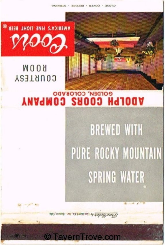 Coors Courtesy Lounge