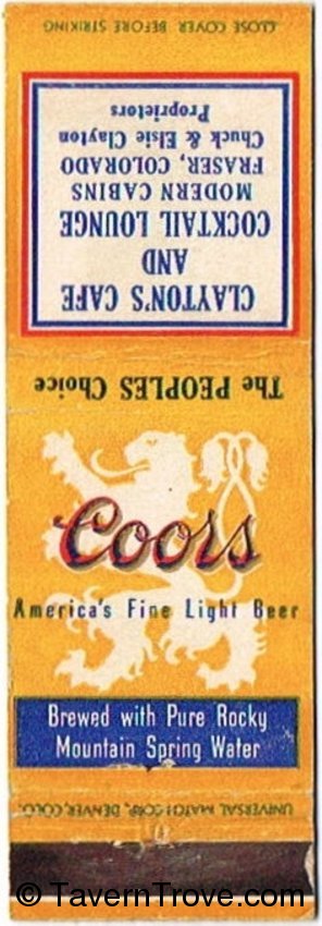 Coors Beer