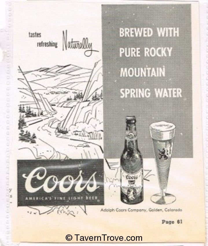 Coors Beer