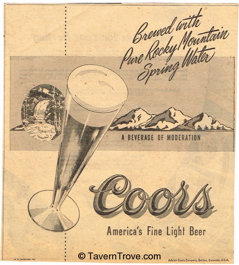 Coors Beer