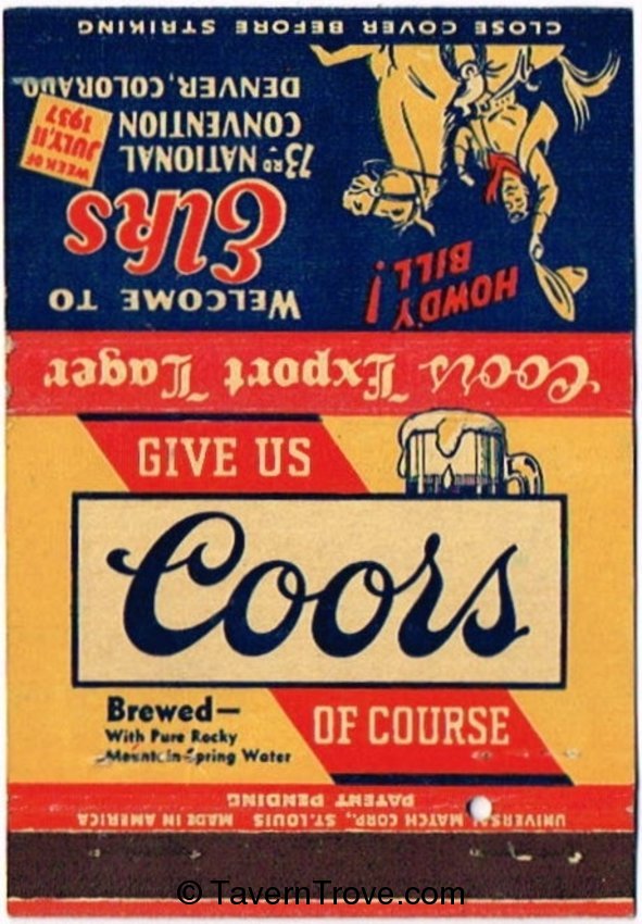 Coors Export Lager Beer