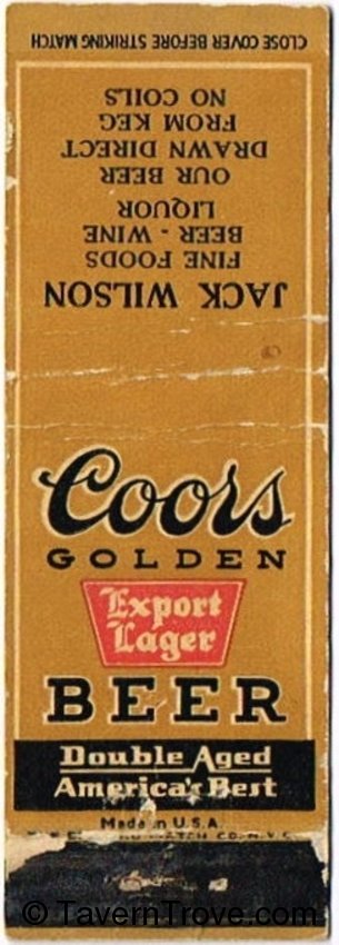 Coors Export Lager Beer