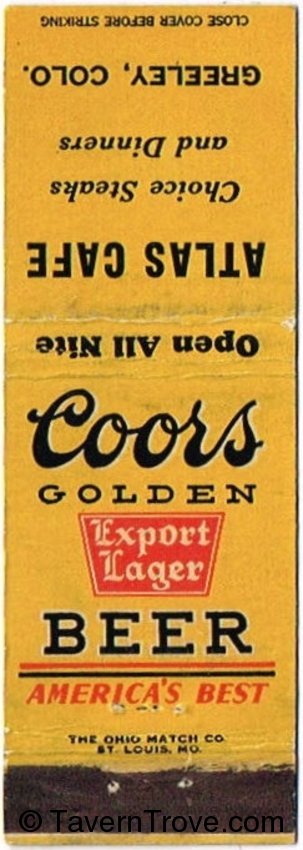 Coors Export Lager Beer