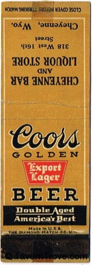 Coors Export Lager Beer