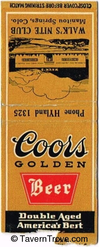 Coors Golden Beer