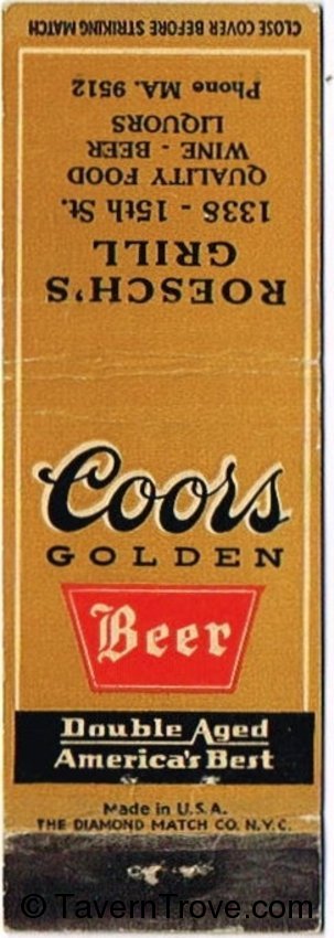 Coors Golden Beer