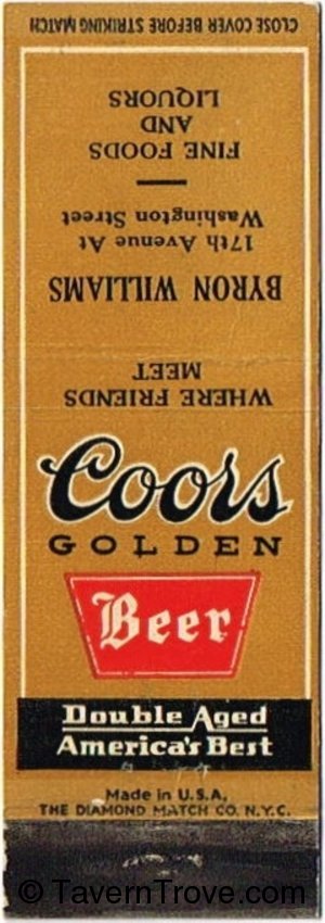 Coors Golden Beer