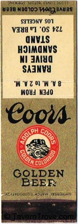 Coors Golden Beer