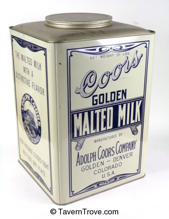 Coors Malted Milk 25lb tin