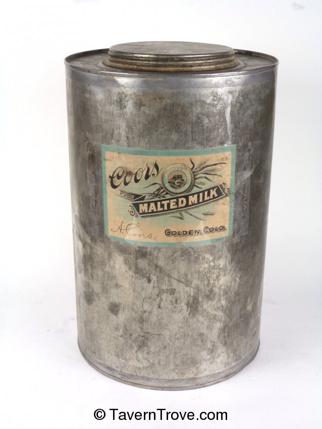 Coors Malted Milk tin