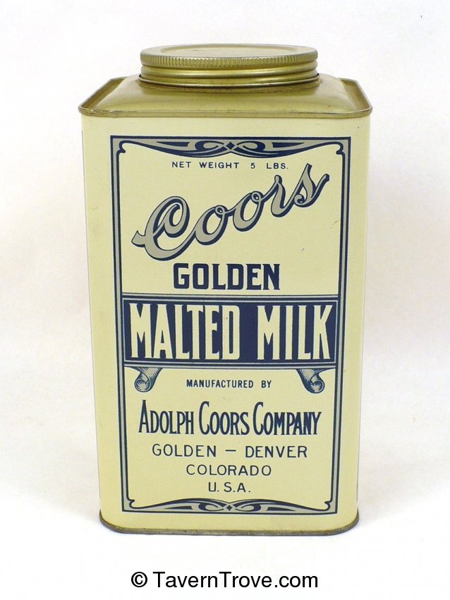Coors Pure Malted Milk 5 lb tin